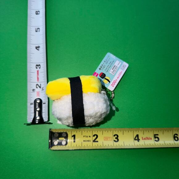 Tabi Gray Grey Sushi Socks Plush Egg Tamago Tuna Roll Keychain Charm Margiela - Picture 7 of 15